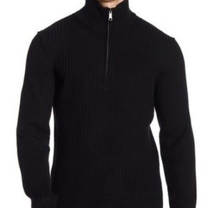 VINCE. XL Mens Quarter Zipped Sweater